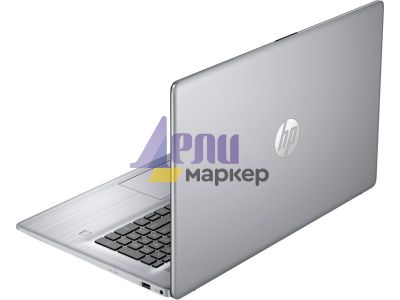 Лаптоп HP 470 G10 Asteroid Silver, Core i7-1355U(up to 5GHz/12MB/10C), 17.3" FHD IPS AG 300nits, 16GB 3200Mhz 1DIMM, 512GB PCIe SSD, WiFi 6 + BT 5.3, Backlit Kbd, 3C Batt, Free DOS, 2Y Warranty