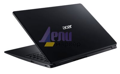 Лаптоп Acer Aspire 3, A315-56-31R7, Intel Core i3-1005G1 (up to 3.4 GHz, 4MB), 15.6" FHD (1920x1080) AG, HD Cam, 8GB DDR4 (4GB onboard), 512GB SSD PCIe+2.5" SATA slot free, No HDD kit, Intel UHD, Linux, Black