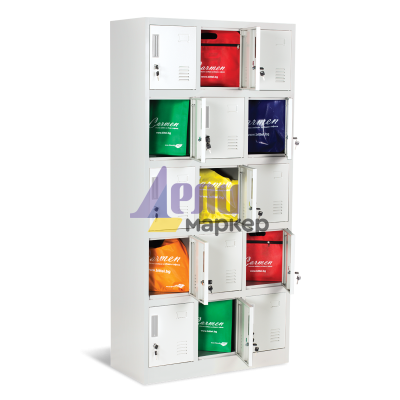 Метален шкаф Carmen CR-1245 GR