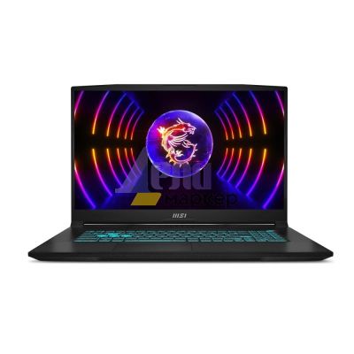 Лаптоп MSI Katana 17 B13VGK, RTX 4070 8GB GDDR6 w/MUX, i7-13700H (14C/20T, up to 5GHz) , 17.3" FHD (1920x1080) 144Hz, 16GB DDR5 (8GBx2) , 1TB NVMe PCIe SSD Gen, 1x M.2 slot free, 4-Zone RGB Gaming Keyboard, Black, 2Y, NO OS