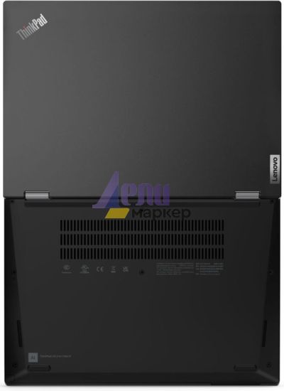 Лаптоп Lenovo ThinkPad L13 2-in-1 G5 Intel Core Ultra 7 155U (up to 4.8GHz, 12MB), 16GB LPDDR5-6400, 512GB SSD, 13.3" WUXGA (1920x1200) IPS,AR, AS, Touch, Intel Graphics, Front FHD&IR Cam, Backlit KB, Black, Pen, WLAN, BT, 4cell, SCR, FPR, Win11Pro, 3Y On
