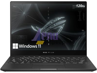 Лаптоп Asus ROG Flow X13 GV301RC-LJ106W, AMD Ryzen 9 6900HS, (8-core/16-thread, 16MB cache, up to 4.9 GHz max boost)13.4" WUHGA (1920 x 1200)Touch 16:10, 120Hz,500 nits,16GB DDR5 4800( on board), 1TB PCIE NVME, NVIDIA GeForce RTX 3050 4GB GDDR6, llum. Kbd