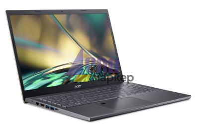 Лаптоп Acer Aspire 5, A515-57G-5220, Intel Core i5-1240P (1.7GHz up to 4.40GHz, 12MB), 15.6" FHD (1920x1080) IPS, 8GB DDR4 onboard (1slot free), 512GB PCIe SSD, NVIDIA GeForce RTX 2050 4GB DDR6, HD Cam, WiFi AX, BT, RJ-45, FPR, KB Backlight, Linux, Saffar