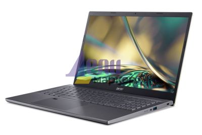 Лаптоп Acer Aspire 5, A515-57G-5220, Intel Core i5-1240P (1.7GHz up to 4.40GHz, 12MB), 15.6" FHD (1920x1080) IPS, 8GB DDR4 onboard (1slot free), 512GB PCIe SSD, NVIDIA GeForce RTX 2050 4GB DDR6, HD Cam, WiFi AX, BT, RJ-45, FPR, KB Backlight, Linux, Saffar