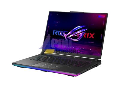 Лаптоп Asus ROG Strix SCAR 16 G634JZR-RA085X,Intel i9-14*HX-16" QHD+ 16:10 (2560 x 1600, WQXGA) 240Hz,32GB DDR5 , 1TB PCIe4., RTX 4080  12GB DDR6, WiFi 6, RGB Per-Key Kbd, Win 11 Pro, Off Black