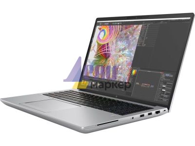 Лаптоп HP ZBook Fury 16 G9, Core i7-12800HX(up to 4.8GHz/25MB/16C), 16" AG WUXGA 400nits, 32GB 4800Mhz 2DIMM, 1TB PCIe SSD, WiFi 6E + BT 5.2, NVIDIA RTX A2000 8GB, Backlit Kbd, FPR, 8C Long Life, W11p64 Dwngrd W10p64