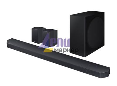 Аудио система Samsung HW-Q930D Soundbar 9.1.4ch, Wireless Dolby Atmos, Q-Symphony, SpaceFit Sound, Black