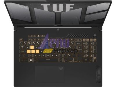 Лаптоп Asus TUF F17 FX707ZC4-HX014, Intel i5-12500H,2.5GHz, 17.3" FHD AG (1920x1080)144Hz,16GB DDR4 3200MHz (2x8 GB), 512GB SSD M.2,RTX 3050 GDDR6, WiFi 6, RGB Illum. Kbd, no OS, Mecha Gray