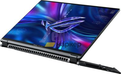 Лаптоп Asus ROG Flow X16 GV601RW-M5054W, AMD Ryzen 9 6900HS  (8-core/16-thread, 16MB cache, up to 4.9 GHz max boost), 16"QHD+ 16:10 (2560 x 1600, WQXGA)165Hz Touch,16GB DDR5 4800( 16GBon bd),1TB PCIE NVME,NVIDIA GeForce RTX 3070 Ti GDDR6 8GB,Windows 11, E