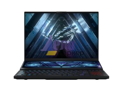 Лаптоп Asus ROG Zephyrus Duo 16 GX650RW-LO129X, AMD Ryzen 9 6900HX (8-core/16-thread, 20MB cache, up to 4.9 GHz max boost), 16" WQXGA (2560 x 1600,16:10) 165Hz, 32GB DDR5-4800 (2*16), NVMe PCIe 1TB M.2 SSD, NVIDIA GeForce RTX 3070 Ti 8GB GDDR6, WiFi 6e, R