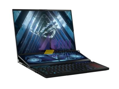 Лаптоп Asus ROG Zephyrus Duo 16 GX650RW-LO129X, AMD Ryzen 9 6900HX (8-core/16-thread, 20MB cache, up to 4.9 GHz max boost), 16" WQXGA (2560 x 1600,16:10) 165Hz, 32GB DDR5-4800 (2*16), NVMe PCIe 1TB M.2 SSD, NVIDIA GeForce RTX 3070 Ti 8GB GDDR6, WiFi 6e, R