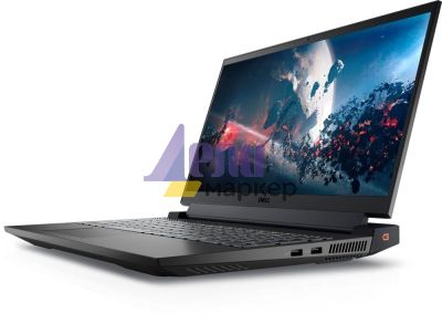 Лаптоп Dell G5 15 5521, Intel Core i7-12700H (14 cores, 24M Cache, up to 4.70 GHz), 15.6"QHD (2560x1440), 240Hz 400 nits WVA AG, 16GB 2x8GB DDR5 4800MHz, 1TB SSD PCIe M.2, GeForce RTX 3060 6GB GDDR6, Wi-Fi 6 AX1650, BT, Cam & Mic, Backlit Kbd, Win 11 Pro,