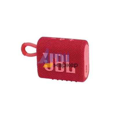 Тонколони JBL GO 3 RED Portable Waterproof Speaker