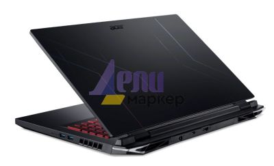 Лаптоп Acer Nitro 5, AN517-42-R3FW, AMD Ryzen 7 6800H (3.2GHz up to 4.7GHz,16MB),17.3" QHD (2560 x 1440) IPS 165Hz SlimBezel, 16GB DDR5 , 1024GB NVMe SSD, RTX 3060 6GB GDDR6, Cam&Mic.,WIFI 6E 2X2 BT, RGB Backlit kbd, No OS, Black