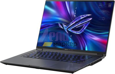Лаптоп Asus ROG Flow X16 GV601RM-M6007W, AMD Ryzen 7 6800HS, (8-core/16-thread, 20MB cache, up to 4.7 GHz max boost), 16"QHD+ 16:10 (2560 x 1600, WQXGA)165Hz,Touch,16GB DDR5 4800( 16GBon bd),1TB PCIE NVME,NVIDIA GeForce RTX 3060 GDDR6 6GB,Illum. Kbd,Win11