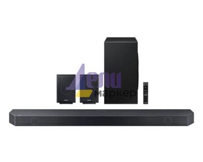 Аудио система Samsung HW-Q990C Soundbar 656 Watts 11.1.4ch, Wireless Dolby Atmos, Q-Symphony, SpaceFit Sound+, Black