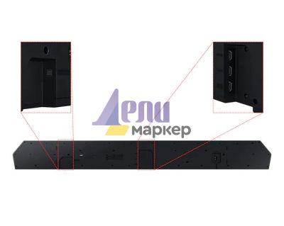 Аудио система Samsung HW-Q990C Soundbar 656 Watts 11.1.4ch, Wireless Dolby Atmos, Q-Symphony, SpaceFit Sound+, Black