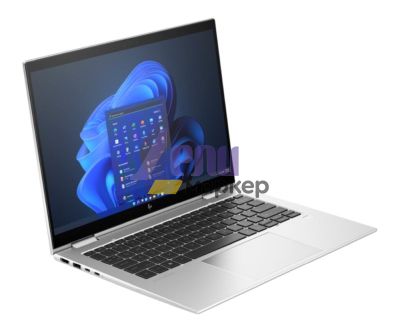 Лаптоп HP Elite x360 1040 G10, Core i7-1355U(up to 5GHz/12MB/10C), 14" FHD AG IPS 400nits Touch, 32GB on board, 1TB PCIe SSD, WiFi 6E + BT 5.3, Intel 5000 5G WWAN, Backlit Kbd, FPR, NFC, Smart Card Reader, 3C Batt, Win 11 Pro, 3Y Warranty