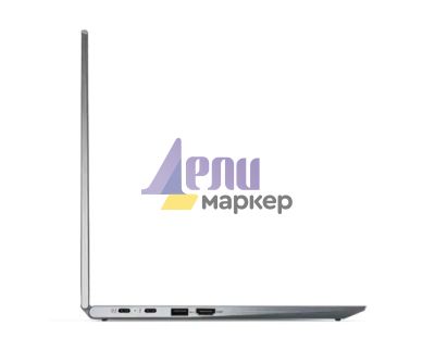Лаптоп Lenovo ThinkPad X1 Yoga G7 Intel Core i7-1260P (up to 4.7GHz, 18MB), 16GB LPDDR5 5200MHz, 512GB SSD, 14" WQUXGA (3840x2400) OLED AR, Touch, Intel Iris Xe Graphics, WLAN, BT, WWAN, IR&1080p Cam, Backlit KB, FPR, Storm Grey, Win 11 Pro, 3Y Premier