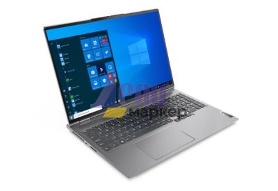 Лаптоп Lenovo ThinkBook 16p G2 AMD Ryzen 7 5800H (3.2GHz up to 4.4GHz, 16MB), 16GB(8+8) DDR4 3200MHz, 1TB SSD, 16" WQXGA (2560x1600) IPS AG, NVIDIA GeForce RTX 3060/6GB, WLAN, BT, Color Calibration, BacklitKB, FHD 1080p Cam, FPR, Win11Pro, 3Y