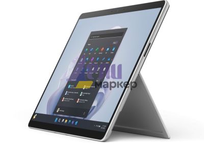 Лаптоп Microsoft Surface PRO 9, Intel Core i7-1255U, 13" (2880 x 1920) PixelSense Flow Display, Intel Iris Xe Graphics, 16GB RAM, 512GB SSD, Windows 11 Home, Platinum