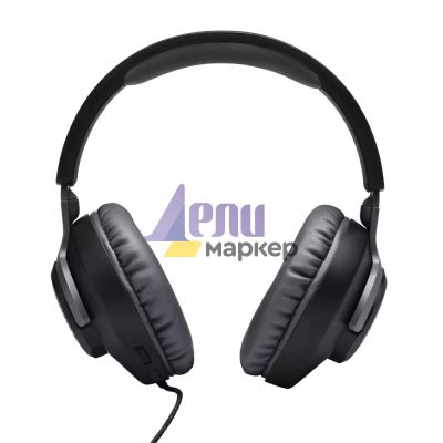 Слушалки JBL QUANTUM 100 BLK Wired over-ear gaming headset with a detachable mic