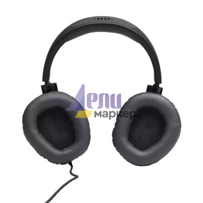 Слушалки JBL QUANTUM 100 BLK Wired over-ear gaming headset with a detachable mic