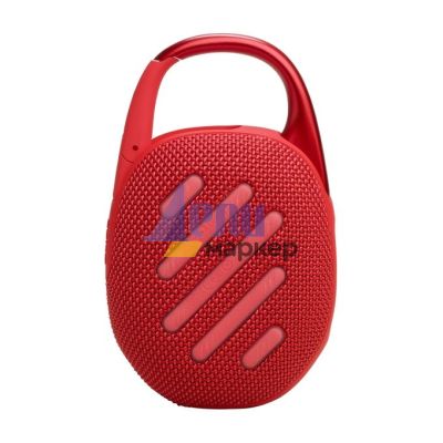 Тонколони JBL CLIP 5 RED Ultra-portable and waterproof Speaker
