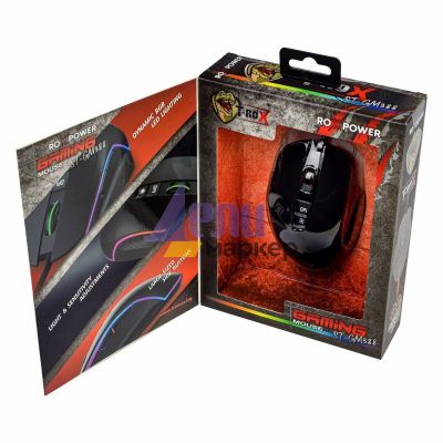 Мишка ROXPOWER T-ROX STGM388 Оптична, USB, Черна