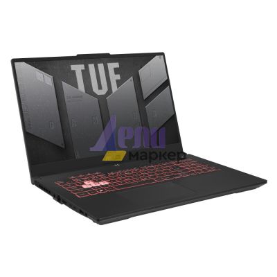 Лаптоп Asus TUF A17 FA707RR-HX006W, AMD Rembrandt R7 (TBD),17.3" FHD IPS AG (1920x1080)144 Hz,16GB DDR5 4800(2*8),PCIE NVME 1TB M.2 SSD, NVIDIA GeForce RTX 3070 8GB GDDR6,Wi-Fi 6e,RGB Kbd, Windows 11, Grey