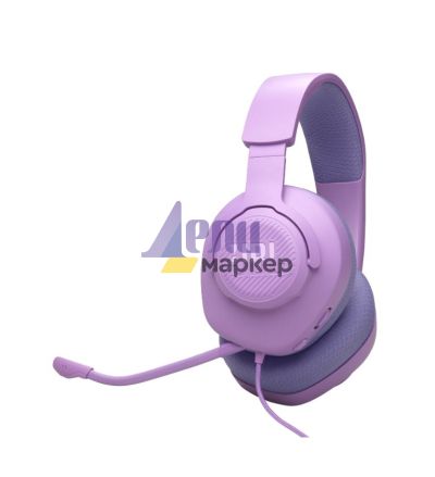 Слушалки JBL QUANTUM 100M2 PUR Wired over-ear gaming headset with detachable mic and mute option