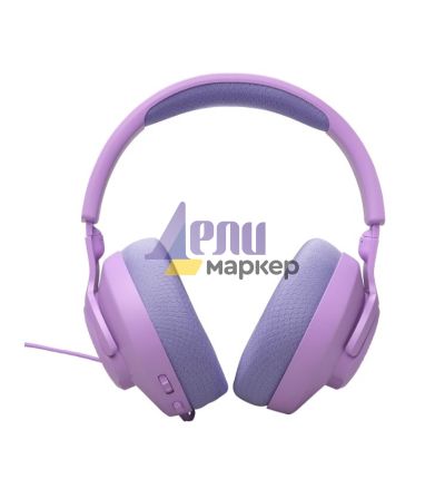 Слушалки JBL QUANTUM 100M2 PUR Wired over-ear gaming headset with detachable mic and mute option