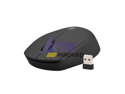 Мишка Natec Mouse Stork Wireless 1600DPI Optical, Black+Natec Mouse Pad Photo Italy 220 x 180 mm