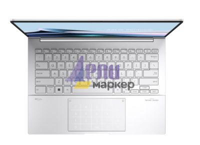 Лаптоп Asus Zenbook UX3405MA-PP212W, Intel Ultra 7 155H 1.4 GHz (24MB Cache, up to 4.8 GHz) ,14."OLED ,WQXGA+(WQ+) 2880X1800 16:10, LPDDR5X 16GB(ON BD.), 1TB PCIEG4 SSD, Intel Art Graphics, Widnows 11, Silver
