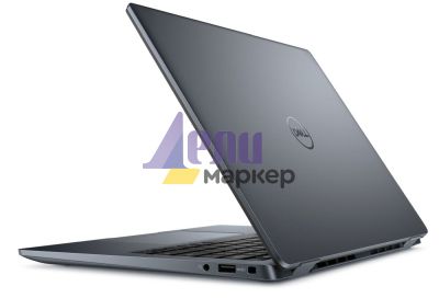 Лаптоп Dell Latitude 7340, Intel Core i5-1345U vPro (12 MB cache, 10 cores, up to 4.70 GHz Turbo), 13.3" FHD+ (1920x1200) AG 250nits, 16 GB, LPDDR5, 4800 MT/s, integrated, 512 GB SSD PCIe M.2, Intel Iris Xe Graphics, FHD IR Cam and Mic, WiFi 6E, FPR, Back
