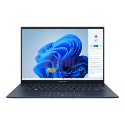 Лаптоп Asus Zenbook UX3405MA-PP287W, INTEL ULTRA 9 185H,14."OLED ,WQXGA+(WQ+) 2880X1800 16:10, DDR5 32GB(ON BD.), 1 TB PCIEG4 SSD, Intel Art Graphics, Widnows 11, Blue