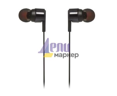 Слушалки JBL T210 BLK In-ear headphones
