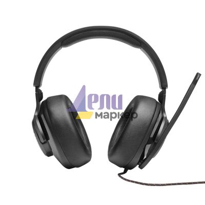 Слушалки JBL QUANTUM 200 BLK Wired over-ear gaming headset with flip-up mic