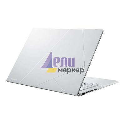 Лаптоп Asus Zenbook UX3402VA-KM540W, Intel i5-13500H, 14.0" ,WQXGA+ (2880 x 1800) 16:10 aspect ratio, DDR5 16GB(ON BD.),512 GB PCIEG4 SSD, Windows 11, Silver