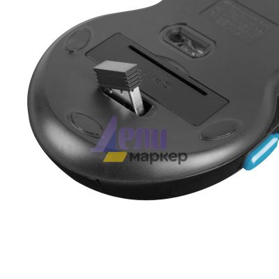 Мишка Fury Wireless gaming mouse, Stalker 2000DPI, Black-Blue